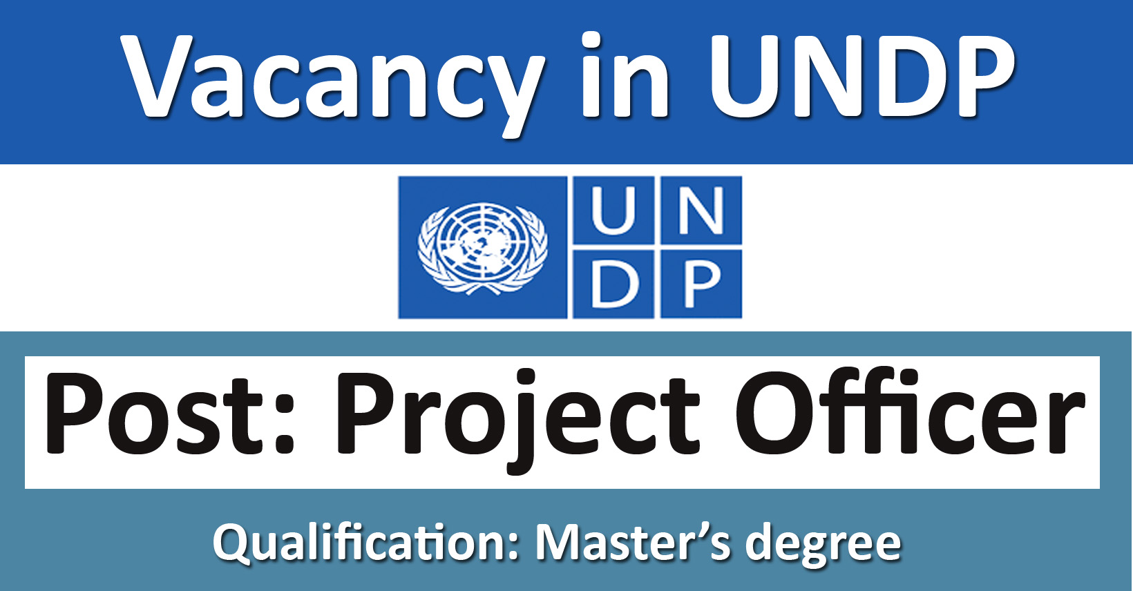 Project Officer – Livelihood - Job in Nepal - UNDP - Merorojgari