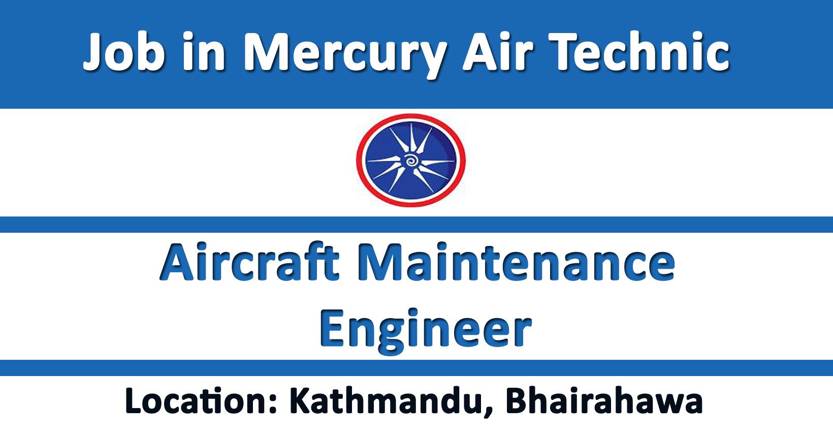 aircraft-maintenance-engineer-job-in-nepal-mercury-air-technic-pvt