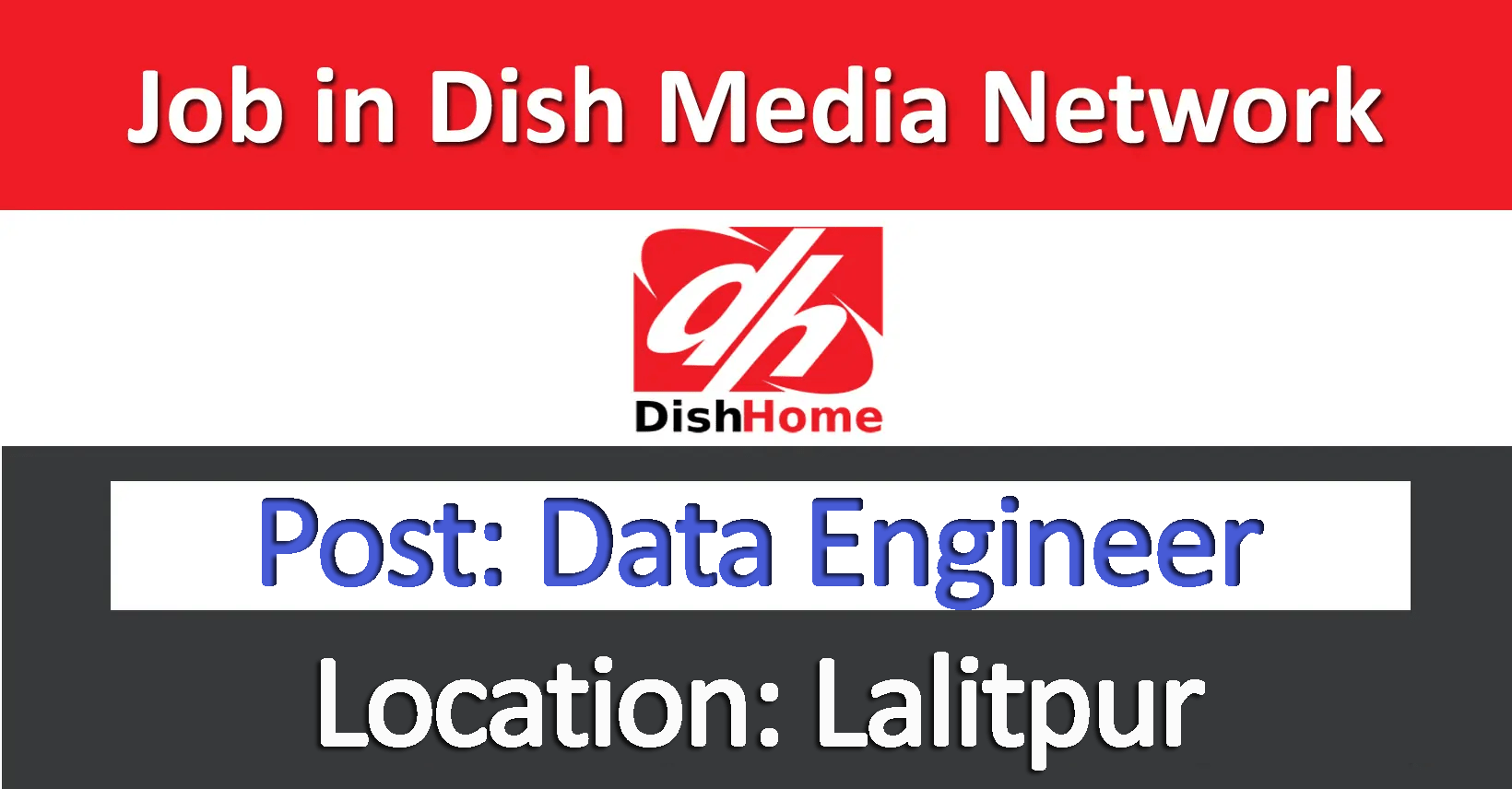 Data Engineer Job in Nepal Dish Media Network Limited Merorojgari