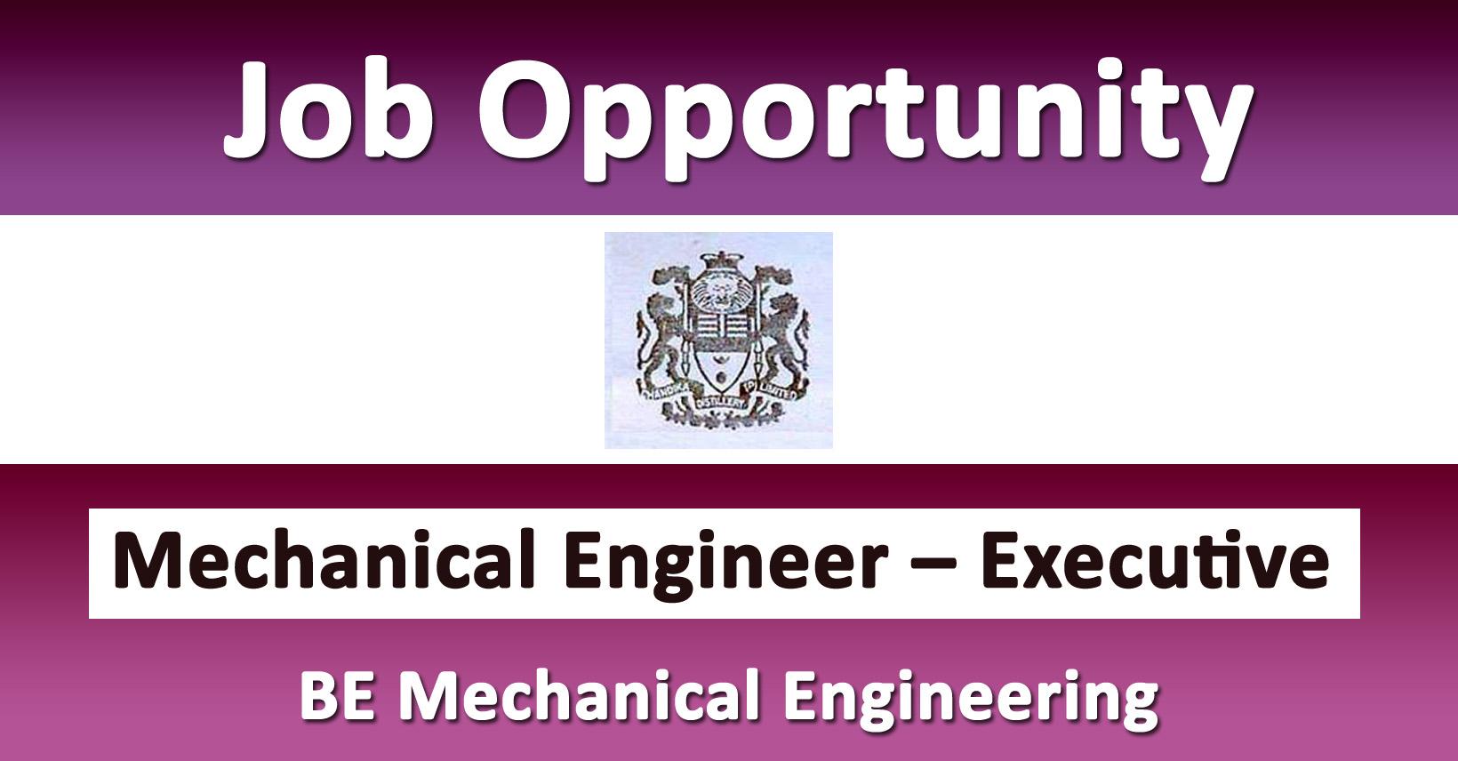 Mechanical Engineer – Executive - Job in Nepal - Chandika Distillery ...