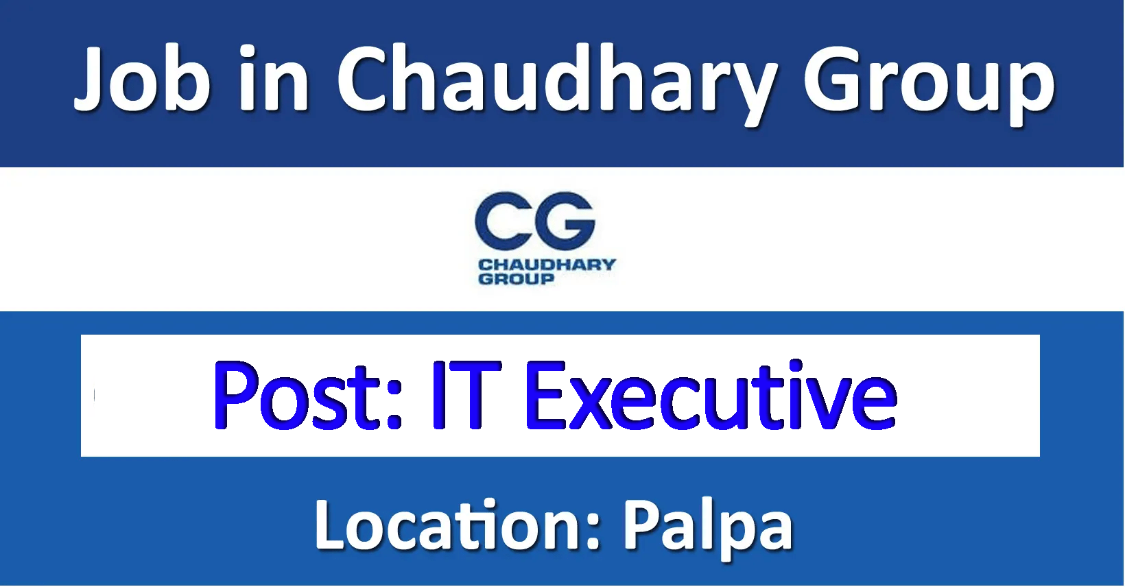 IT Executive - Job In Nepal - Chaudhary Group - Merorojgari