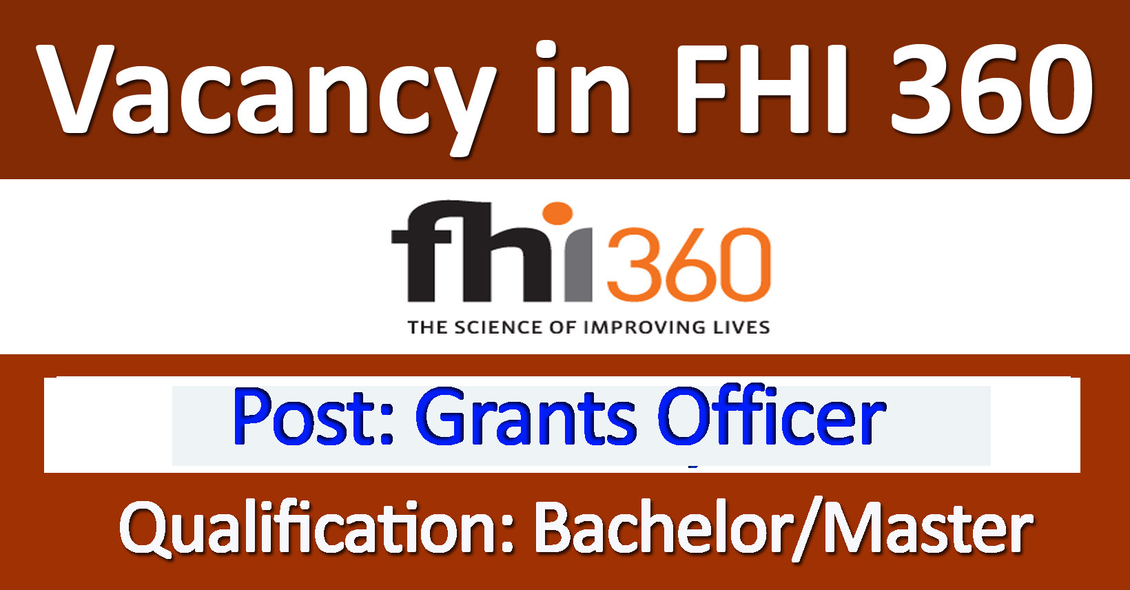 Grants Officer Job in Nepal FHI 360 Merorojgari