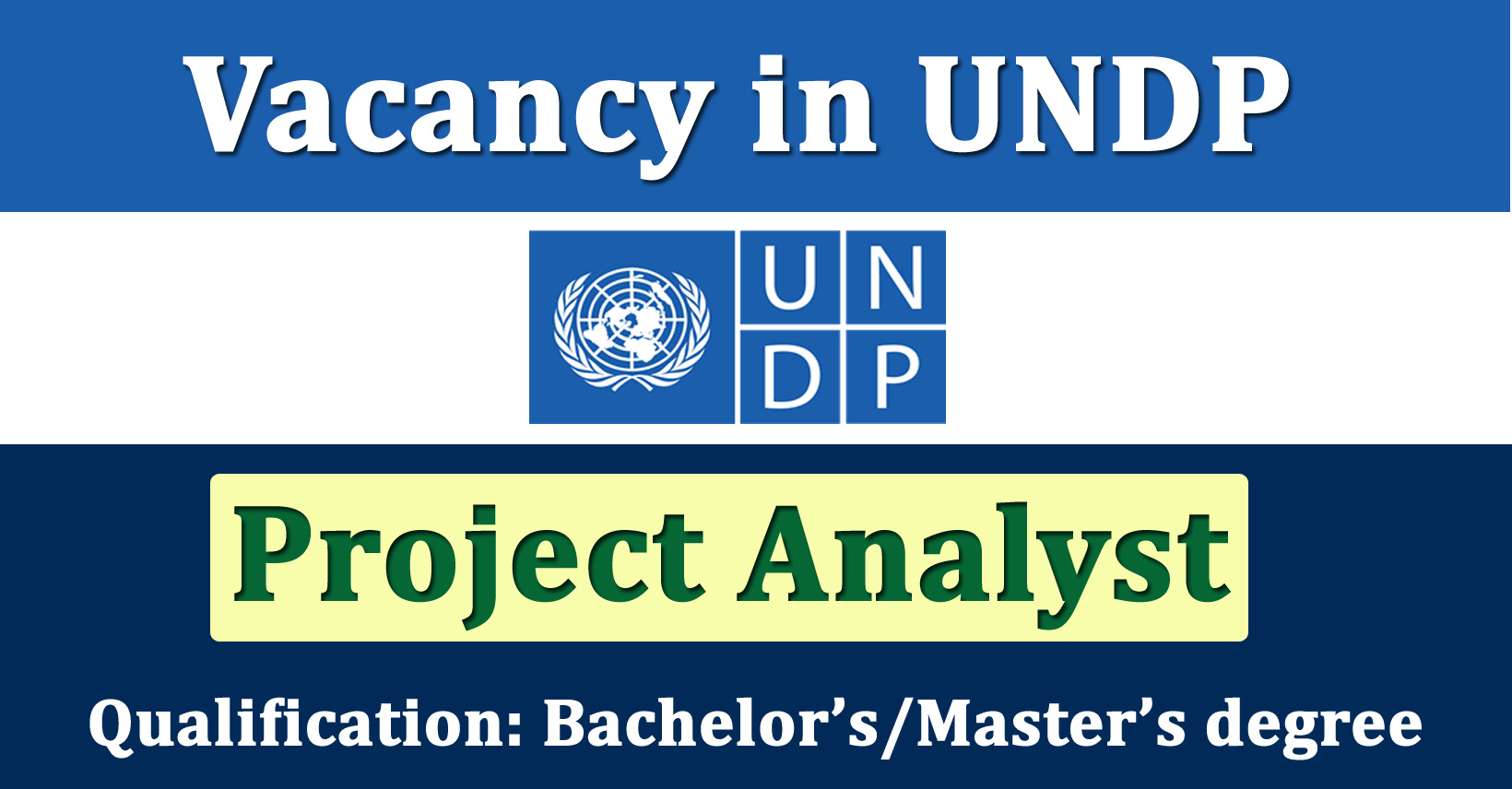 Project Analyst - Job in Nepal - UNDP - Merorojgari